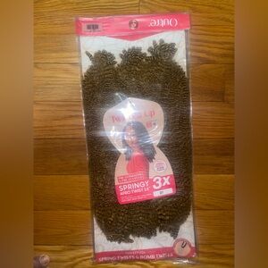 Springy Afro Twist Hair Extensions - Golden Brown (Color 27)